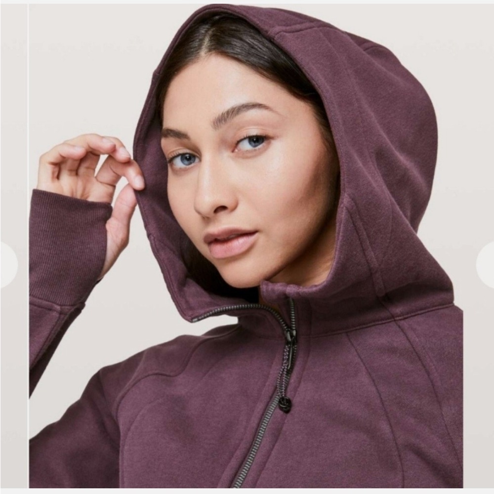 Lululemon Pleat to Street Purple Full Zip Hoodie Jacket with Pull Tag - Picture 6 of 16